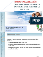 Indicios RFP Marco de La Ley 1178