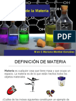 Clasificación de La Materia