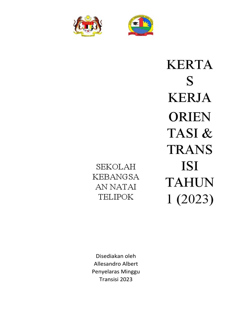 Program Transisi Tahun 1 | PDF
