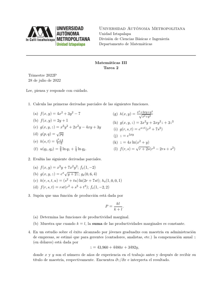 Matemáticas para Economistas | PDF