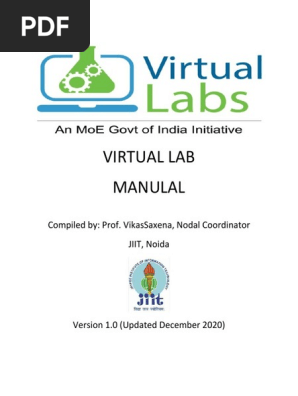 VIRTUAL LAB MANUAL - 18feb | PDF | Cryptography | Electronic Filter