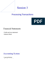 Session 3: Financial Statements, Accounting Systems, and Debit/Credit Rules