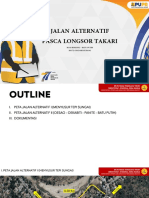 Jalan Alternatif Pasca Longsor Takari (18 Feb 2023)