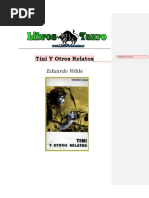 Wilde, Eduardo - Tini Y Otros Relatos