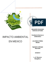 Impacto Ambiental en Mexico