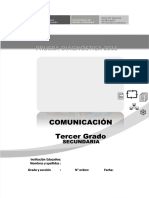 PDF Evaluacion Diagnostica Comunicacion 3 Grado v2 Compress