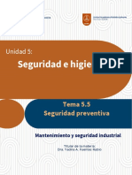 5 - 5 Seguridad Preventiva.