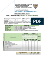 Instrumento Orden Cerrado lISTO 5TO - Prof Humberto Suarez