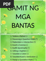 Gamit NG Mga Bantas | PDF