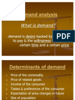 Economics Demand Analysis