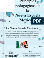 Principios Pedagógicos de La Nueva Escuela Mexicana Presentación