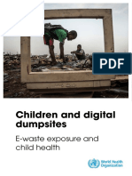 Children and Digital Dumpsites: E-Waste Exposure and Child Health
