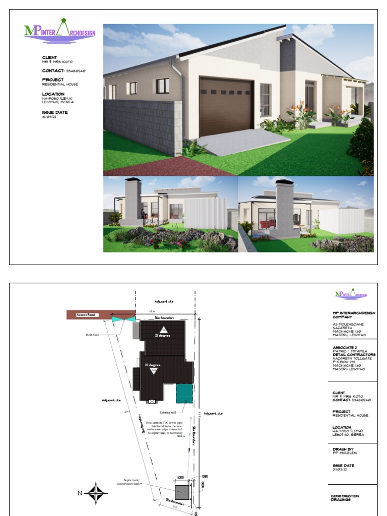 Residential House | PDF | Wall | Building