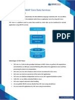 ABAP Core Data Services - Ramanjaneyulu S 5