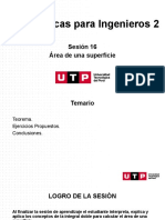 Área de superficies con integrales dobles