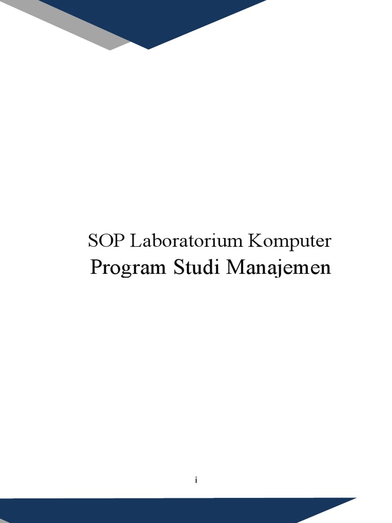 SOP Lab Komputer MNJ PDF