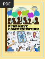 GEC Purposive Communication Course Pack