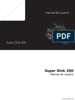 Manual del usuario Super Dink 350