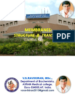 Membrane Structure and Transport For Medical School 3