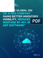 Fortune Global 500 Oil and Gas Company Gains Better Inventory Visibility Reduces Wastage by 40