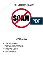 Capital Market Scam