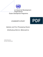 Diagnostic Study Report of Cashew & Fruit Processing, Sindhudurg