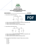 Engenharia Elétrica Curso Controle Automático Aula Prática Circuitos