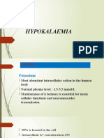 27) Hypokalemia