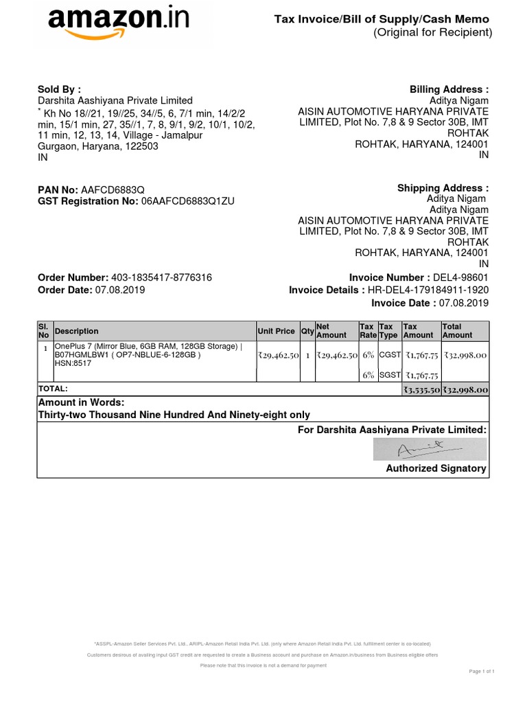 Invoice 2 | PDF | Invoice | Taxes