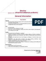 PHE Compendium of Chemical Hazards Dioxins v1