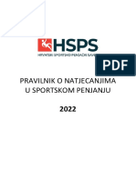 Pravilnik o Natjecanjima HSPS 2022