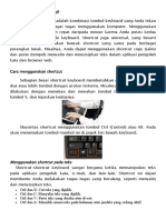 Shortcut Keyboard