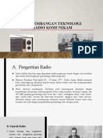 Perkembangan Teknologi Radio Komunikasi