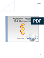Risk Management Framework & Risk Management Process