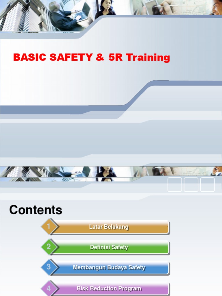 Pelatihan Keselamatan Dasar & 5R | PDF