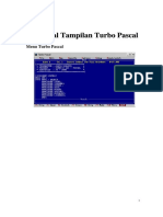 Menu Turbo Pascal