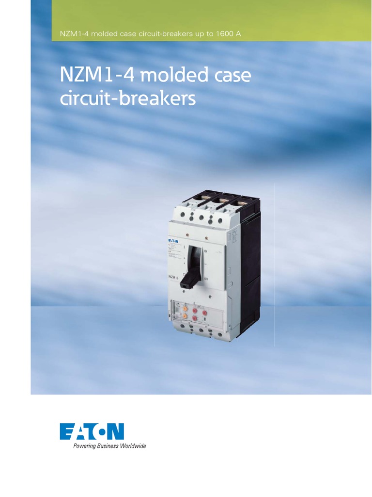 NZM1 4 Molded Case Circuit Breakers EA - May2014 | PDF | Switch | Power ...