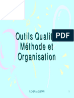 Outils Qualité, Méthodes Et Organisation