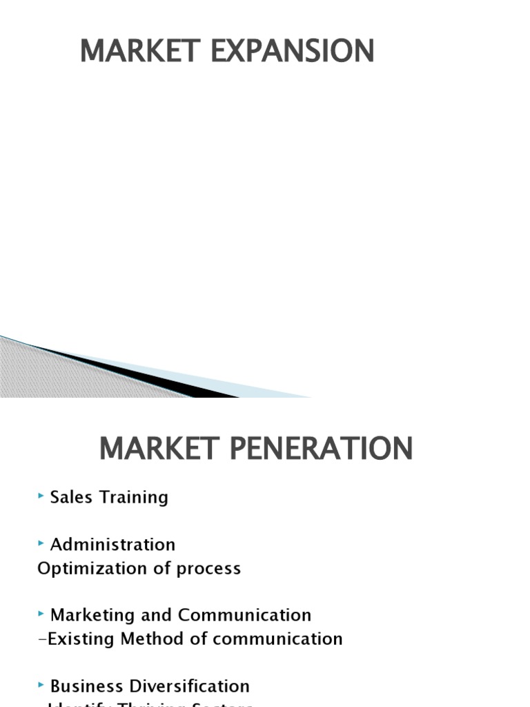 Market Penetration Strategy Overview | PDF | Career & Growth