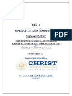 Cia-1 Operation and Production Management 20212612