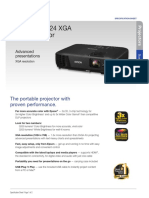 Powerlite 1224 Xga 3Lcd Projector: The Portable Projector With Proven Performance