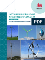 Installer Une Eolienne de Moyenne Puissance en Wallonie