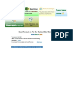 Excel Formula To Fix Decimal Size Warning