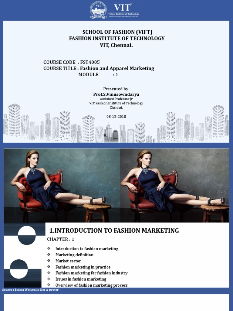 Module 1 | PDF | Marketing | Fashion