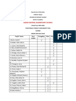 Reading Assessment Tool