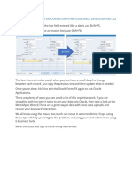 DUPLICATING THE SAME FIELD, LINE OR RECORD ALL OVER AGAIN Oracle r12