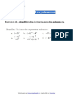 Les Puissances Exercice 16 Quatrieme