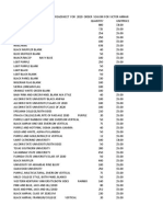 Spreadsheet Order For 2020 Season For Victor Annan