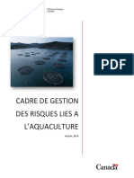 Cadre de Gestion Des Risques Lies A L'Aquaculture: 04 Juin, 2019