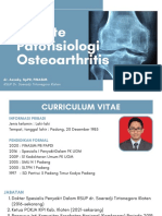 Update Patofisiologi Osteoarthritis